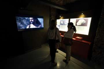 El Centro de Interpretación de Risco Caído, preparado para recibir a visitantes (Foto TA)